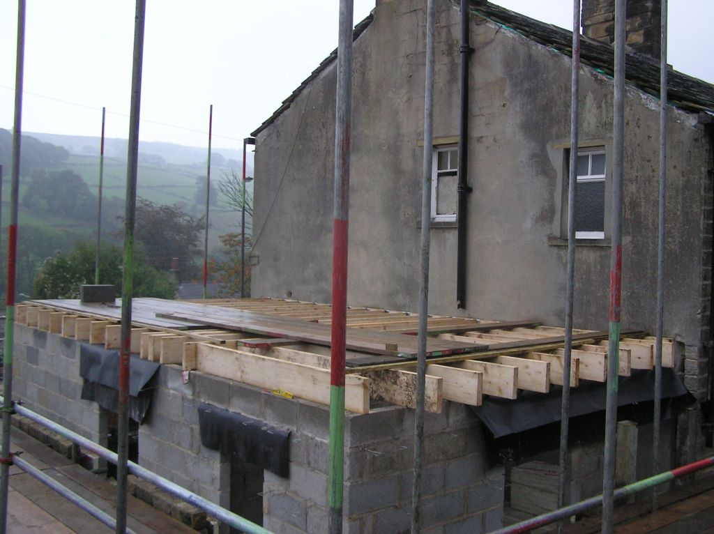 ground level block work