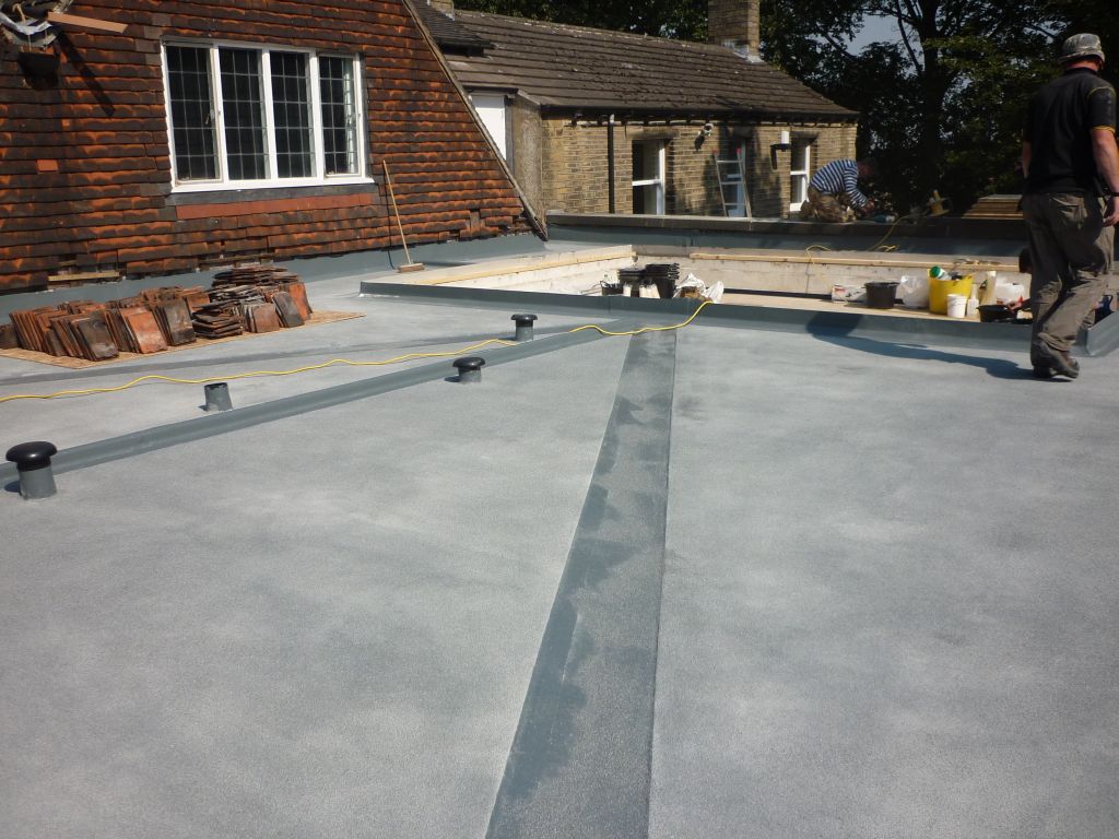 flat roofs