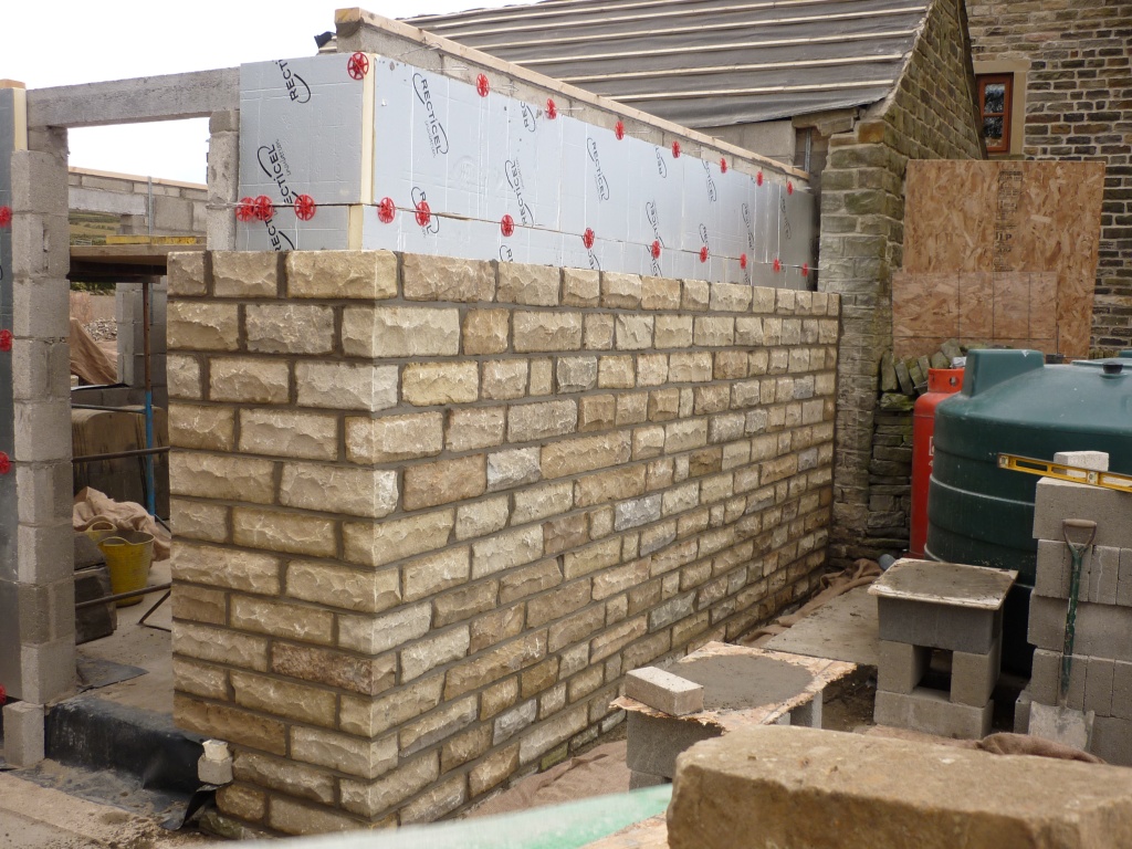 Stonework Going Up